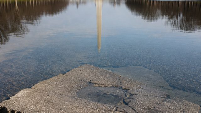 Trump Accuses Vandals of Damaging Reflecting Pool: A Closer Look