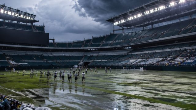 Storms Disrupt France vs. Iraq Match at Lincoln Financial Field