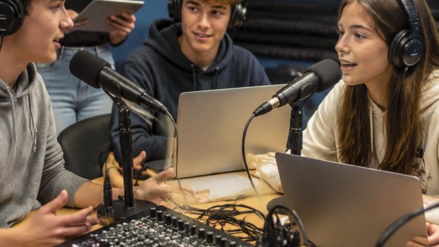 Local Students Create Unique Radio Show 