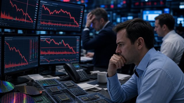 Tech Stocks Slide Amid Global Chip Market Turmoil