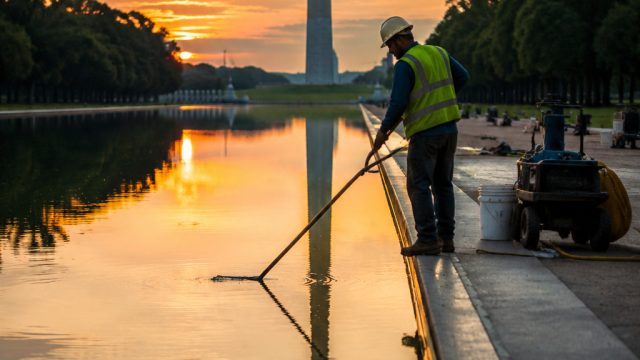 Will DC's Reflecting Pool Be Ready for t