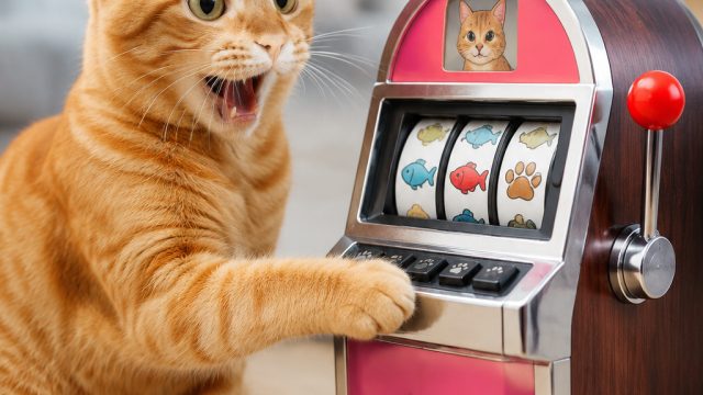 New Viral Cat Treat Slot Machine Captiva