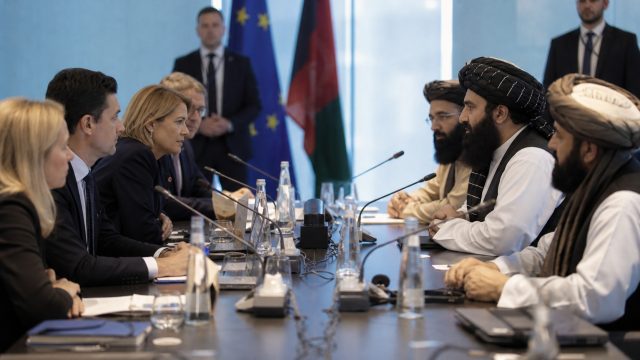 EU Engages in Controversial Talks with Taliban Officials