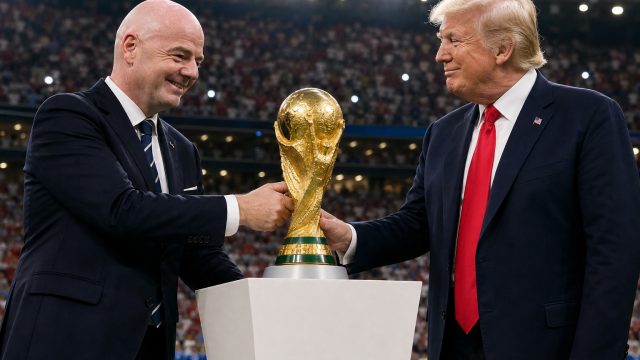Infantino and Trump to Present Trophy at 2026 World Cup Finale