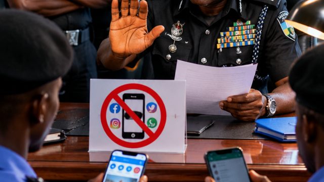 Nigeria's Police Chief Restricts Officers from Social Media Use